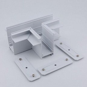 Соединитель для треков Aployt Magnetic track 220 белый арт. APL.0285.10.03