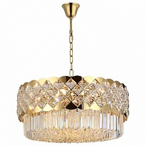 Подвесная люстра Newport ASHLEY золото арт. 8300/60 C gold polished