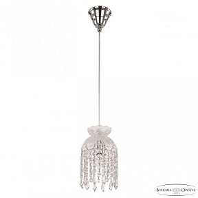 Подвесной светильник Bohemia Ivele Crystal 1478 никель арт. 14781P/13 Ni Drops