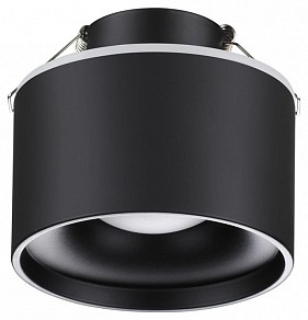 Встраиваемый светильник Novotech Giro черный арт. 358962