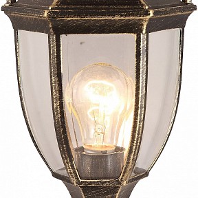 Наземный светильник Arte Lamp Pegasus черный арт. A3151FN-1BN