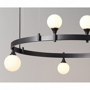 Подвесная люстра Kink Light Бьянки черный арт. 07808-6,19