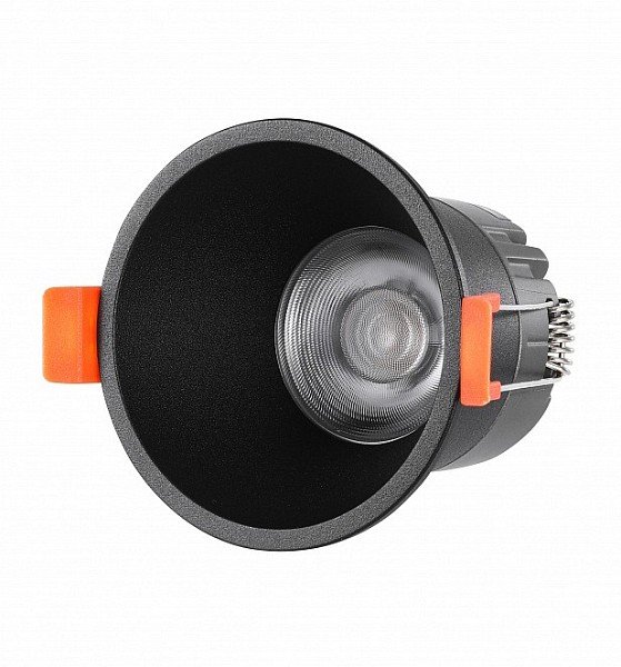 Встраиваемый светильник iLedex Technical Mars черный арт. DIM 207-7W-D75-4000K-24DG-BK
