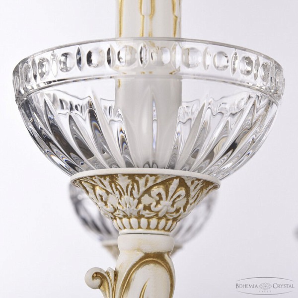 Подвесная люстра Bohemia Ivele Crystal AL7801 белый арт. AL78101P/8/250 WMG P Clear/M-1G