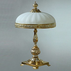 Настольная лампа декоративная Ambiente by Brizzi Lugo бронза арт. 8539T/3 WP