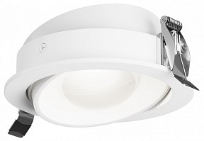 Встраиваемый светильник Maytoni Technical Lens белый арт. DL105-12W4K-W