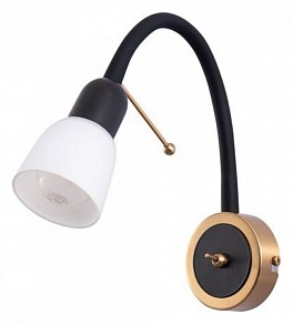 Бра Arte Lamp Lettura черный арт. A7009AP-1BK