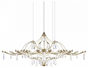 Подвесная люстра Loft it Mira золото арт. 10587/1000 Gold Asfour