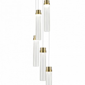 Подвесной светильник ST-Luce Champagne желтый арт. SL6236.303.05