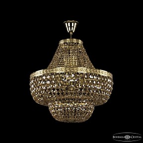 Потолочная люстра Bohemia Ivele Crystal 1910 золото арт. 19101/H1/45IV G R721