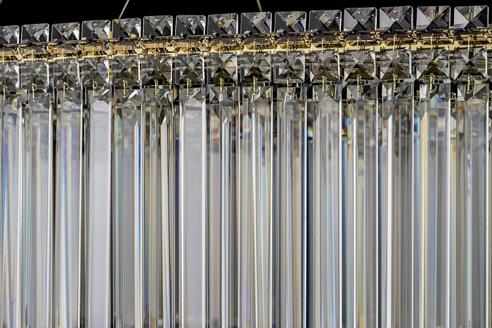 Подвесная люстра Arti Lampadari Ovindoli Nickel золото арт. Ovindoli L 1.5.120x40.101 G