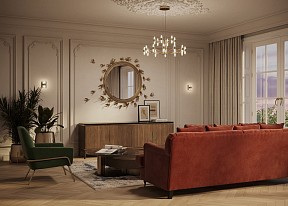 Бра Maytoni Arana латунь арт. MOD401WL-L6BS3K