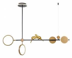 Люстра на штанге Arte Lamp Toliman черный арт. A2613SP-4BK