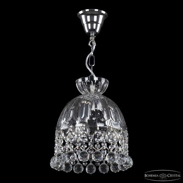 Подвесная люстра Bohemia Ivele Crystal 5478 никель арт. 5478/22 Ni Clear/M-1H Balls