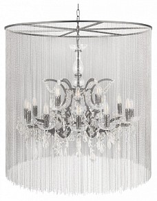 Подвесная люстра Loft it Vaille Crystal графитовый арт. 10450/900
