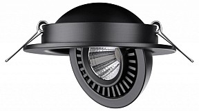 Встраиваемый светильник Novotech Gesso черный арт. 358816