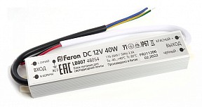 Блок питания Feron lb007  арт. 48054