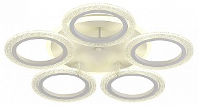 Потолочная люстра Natali Kovaltseva Groove белый арт. LED LAMPS 81194