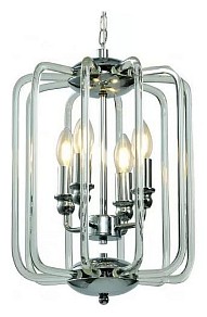 Подвесная люстра iLamp Mono хром арт. P2481-4 CR