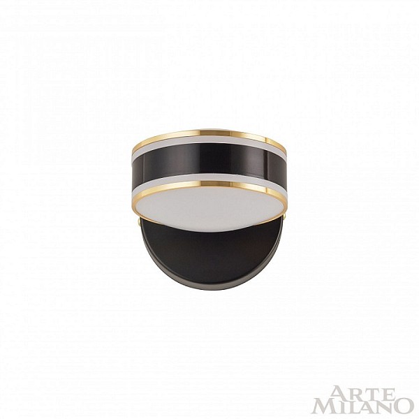 Бра Arte Milano Ferrara-71040 черный арт. 277599/1B BK/GD