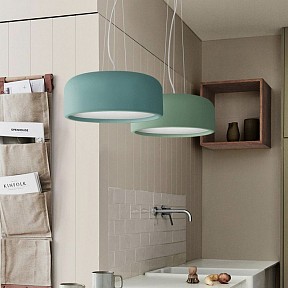 Подвесная люстра Imperiumloft  зеленый арт. Cylinder-B01
