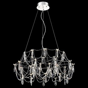 Подвесная люстра Wertmark Felicia хром арт. WE336.40.103