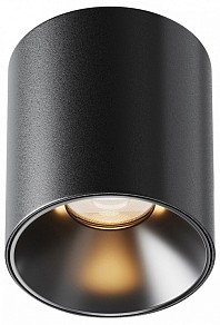 Накладной светильник Maytoni Alfa LED черный арт. C064CL-5W2.7K-RD-B