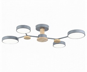 Люстра на штанге Ambrella Light FL дерево арт. FL4859