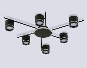 Потолочная люстра Ambrella Light FL черный арт. FL71521