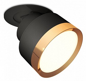 Встраиваемый светильник Ambrella Light XM черный арт. XM8102502