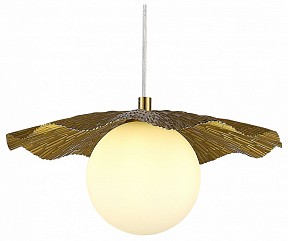 Подвесной светильник EVOLUCE Lorea латунь арт. SLE1196-303-01
