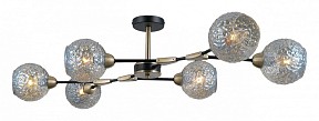Люстра на штанге ILLUMICO  бронза арт. IL0253-6CSQ-79 BK AB