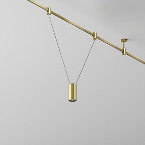Подвесной светильник Maytoni Technical Focus Led латунь арт. TR157-1-12W4K-BS