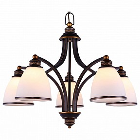 Подвесная люстра Arte Lamp Bonito черный арт. A9518LM-5BA