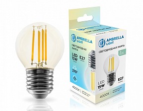 Лампа светодиодная Ambrella Light G45  арт. 451524