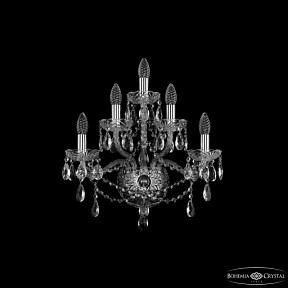 Бра Bohemia Ivele Crystal 1415 никель арт. 1415B/2+2+1/165 Ni