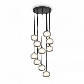 Подвесная люстра Freya Shimmer черный арт. FR5435PL-10B