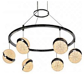 Подвесная люстра iLedex Crystal Ball хром арт. C4474-6 CR