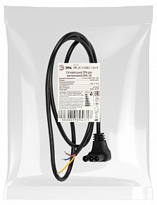 Сетевой провод Эра  черный арт. SML-AC-3-CABLE-1.5m-B