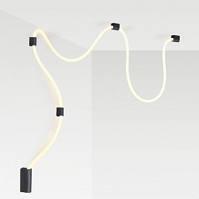 Подвесной светильник Odeon Light Corda черный арт. 4391/30CL