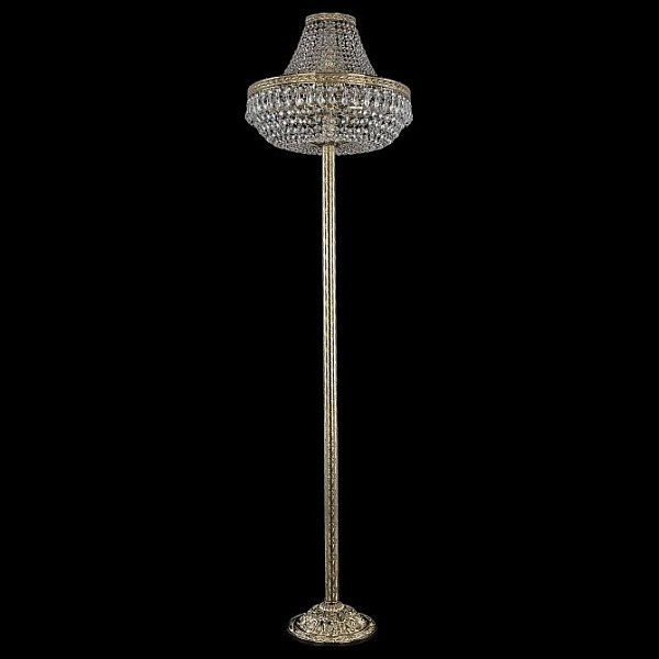 Торшер Bohemia Ivele Crystal 1901 золото арт. 19011T6/H/45IV-172 G