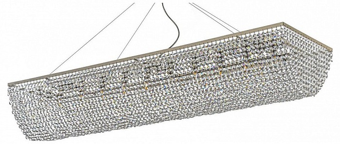 Подвесная люстра Arti Lampadari Milano серый арт. Milano H 1.5.120X30.102 N