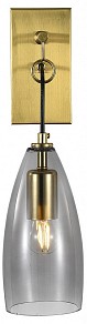 Бра Indigo Goccia черный арт. 11064/1W Smoke