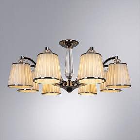 Люстра на штанге Arte Lamp Talitha серый арт. A4047PL-8CC