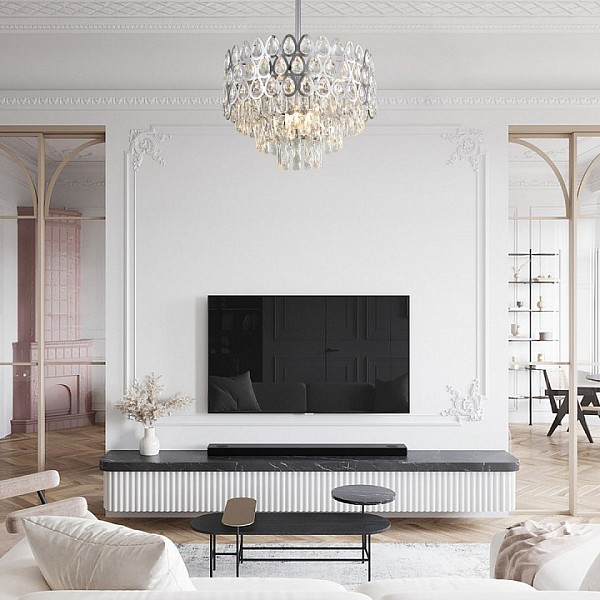 Светильник на штанге Arte Milano Sorrento-2019 хром арт. 372019/7/300/460 CR
