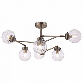 Люстра на штанге Freya Daisy бронза арт. FR5041PL-06BS