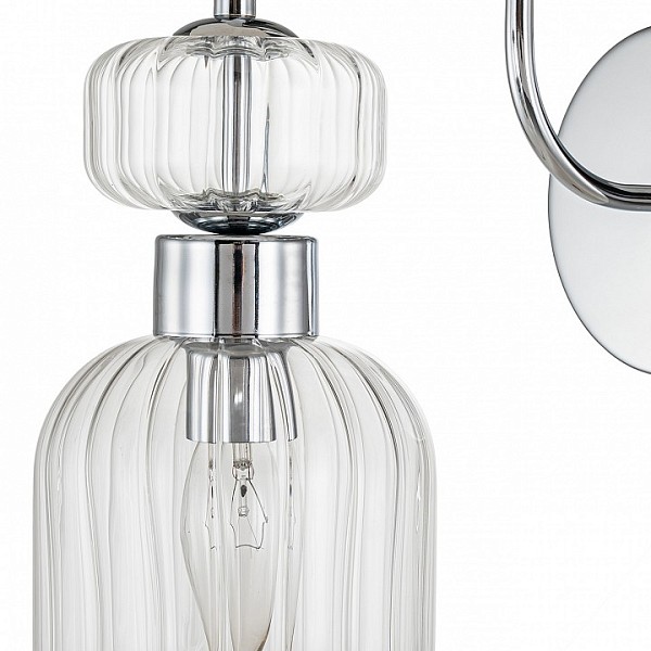 Бра Escada Gloss серый арт. 1141/1A Chrome/Clear