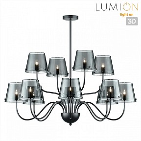 Люстра на штанге Lumion Smoky черный арт. 6570/12C