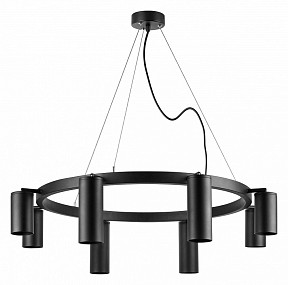 Подвесная люстра Lightstar Rullo черный арт. LR018874374