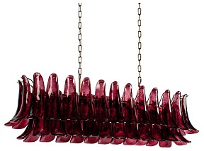 Подвесная люстра Loft it Lilou бронза арт. 10600/1200R Burgundy